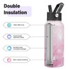 Konokyo 32 oz Insulated Water Bottle Stainless Steel Sport Bottles