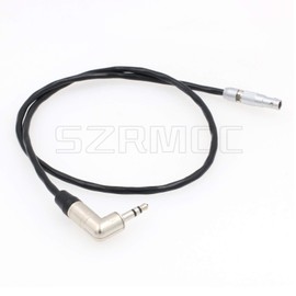 SZRMCC Tentacle Sync Zaxcom 3.5mm TRS to 00B 4 Pin Male Timecode Cable for RED Epic Scarlet DSMC2 Camera
