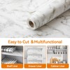 Shinlendid Shelf and Drawer Liner for Kitchen Cabinets Non-Adhesive, Strong
