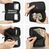 Mansel 0008 Men's Wallet, Middle Wallet, Zip Around Brand, Genuine