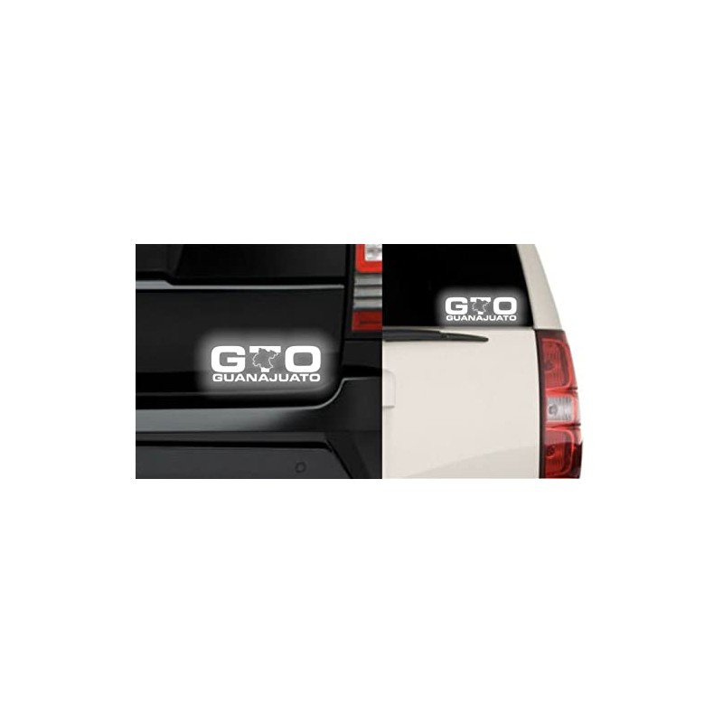 Guanajuato GTO Mexico Reflective Sticker Decal