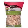 Weber Apple Wood Chips, for Grilling and Smoking, 192 Cu.