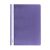 Herlitz 10 x A4 Clear Front Cover Purple File Folder