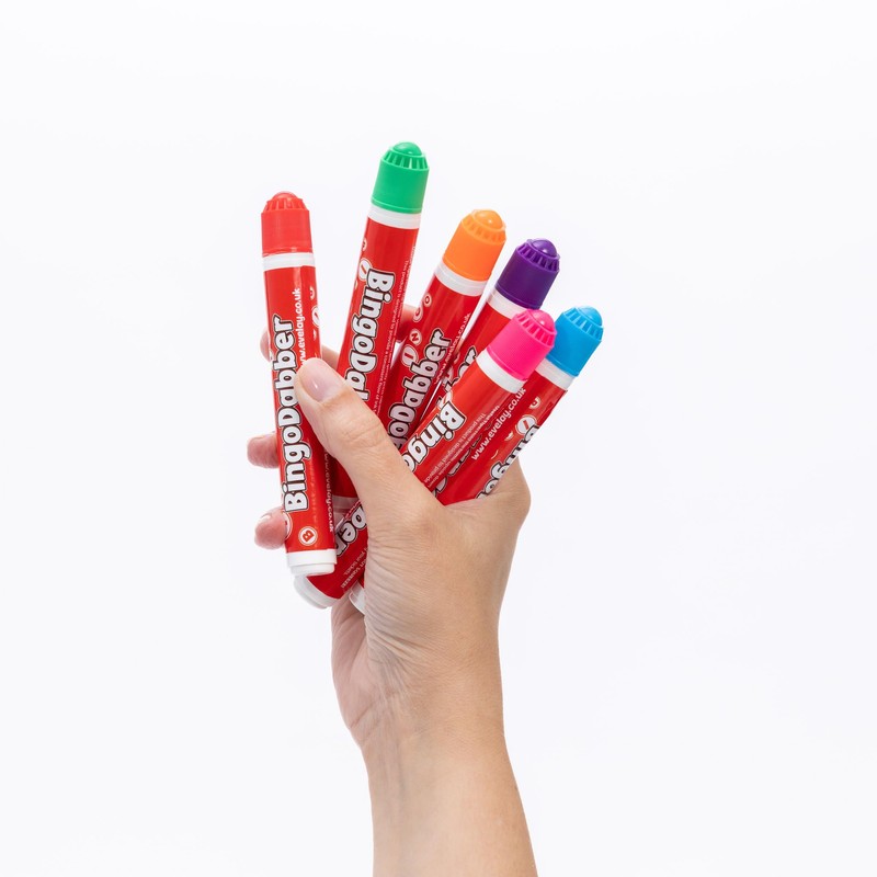 evelay Bingo Dabbers Markers Mixed Colours Pens for Bingo Tickets