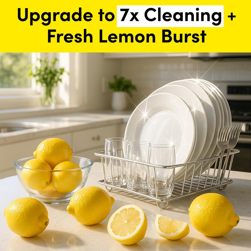 Zero Trace Dishwasher Detergent Eco-Friendly Sheets for Dish Washing -