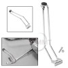 Unbranded Chrome Kickstand Extension For Harley Fat Boy FLSTF EFI