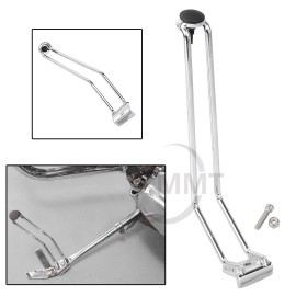 Unbranded Chrome Kickstand Extension For Harley Fat Boy FLSTF EFI FLSTFI Touring Road King