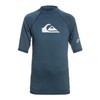 Quiksilver Boy's All Time SS Youth Rash Guard Shirt (Pack