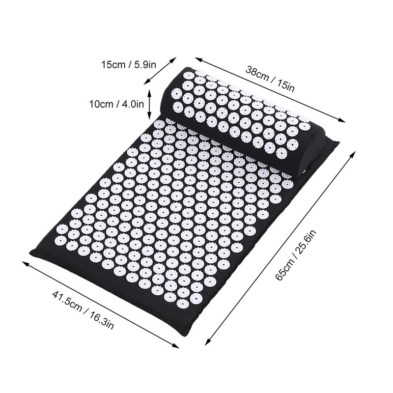 [通拓商品]Massage Mat Spike Acupuncture Pad Relieve Stress Pain Acupressure Cushion