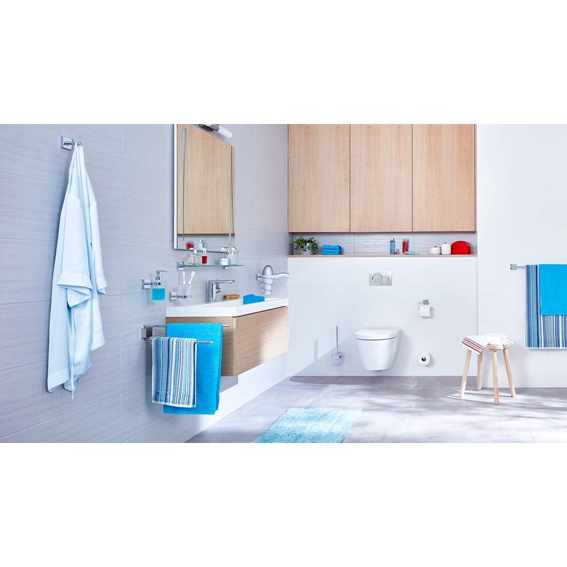 tesa EKKRO Soap Holder - No Drill Wall Mounted Satined