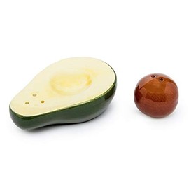 gmaster Avocado Salt and Pepper Shakers