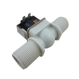 DIGITEN 1" DC 12V Electric Solenoid Valve Normally Closed N/C Water Inlet Flow Switch