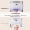 Nail Dust Extractor, 2 In1 Infrared Sensor Dust Cleaner, 80W