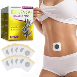 Body Care Patches for Body Shaping with 120 Pieces Natural Ingredients for Abdomen and Body Use for Men and Women 120 Pieces (Pack of 1)