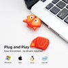 BORLTER CLAMP 128GB USB Flash Drive Cute Fox Shape BORLTER