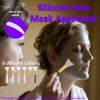 24 Silicone Face Mask Brushes with Spatula - Flexible Applicators