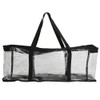 Transparent Large Capacity Portable Carrying Bag Storage Organizer for CD