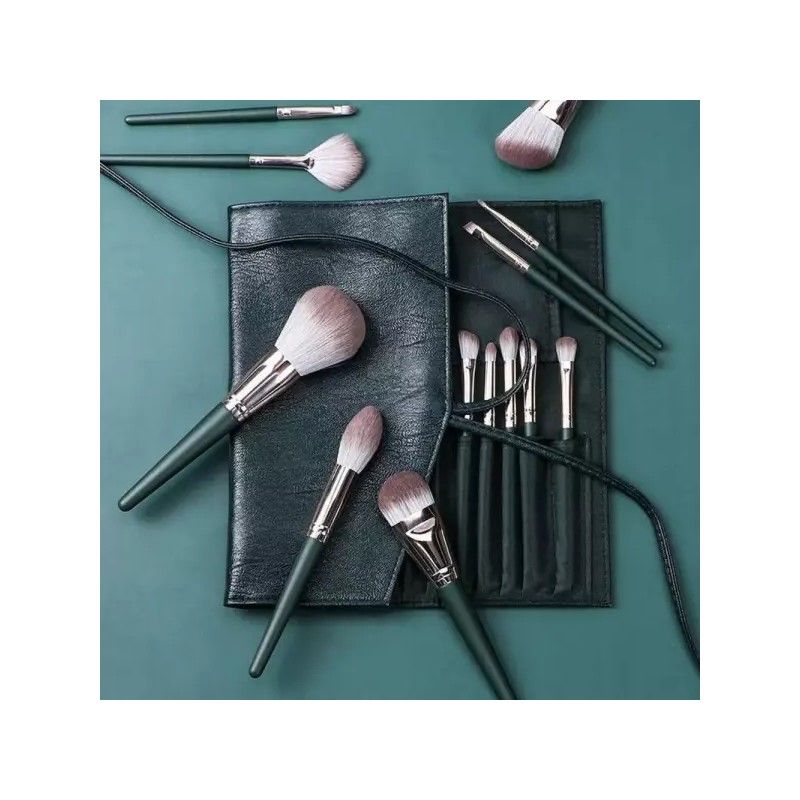 Leviva 레비바 메이크업 브러쉬 14종세트 미니 붓 Reviva Makeup Brush