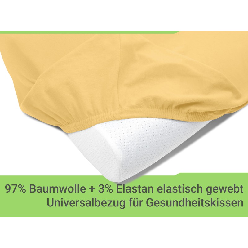 Emily´s Check Pack of 2 Fitted Covers for Neck Pillow