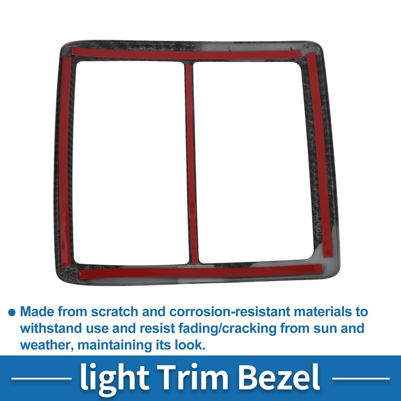 X AUTOHAUX Headlight Trim Bezel for Toyota Tacoma 2016-2023 Front