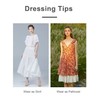 BEAUTELICATE Petticoat, Cotton, Lace, Non-See-through Skirt, Ruffle, Anti-Static, Knee-Length, Maxi,