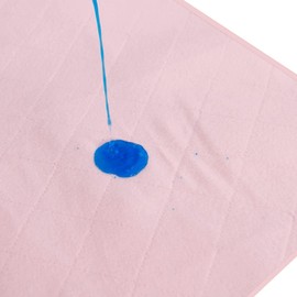 Bed Pads Washable Large 34'' x 52''(1 Pack), Waterproof Incontinence Under Pads for Adults and Kids, Reusable Sheet Pad Protector, Pink