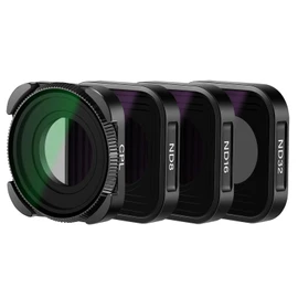 NEEWER Juego de Filtro ND Compatible con GoPro Hero 12 Hero 11 Hero 10 9 Negro,4 Pack ND8/16/32 CPL,Kit de Filtro de Lente Polarizador de Densidad Neutra HD Delgado Accesorio Cámara de Acción(Negro)