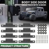 LQI 8pack Body Side Door Hinge with 16PCS Screws Compatible