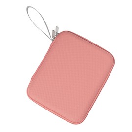 Card Case Holder Binder Album for Yoto Card Carrier Storage Organizer, Portable Folder with Zipper Strap for Audiobook Cards Pink 120-Pocket