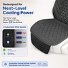 THMFHMW 2026 Upgraded Ventilated Seat Cushion, 12V-24V Cooling Car Seat