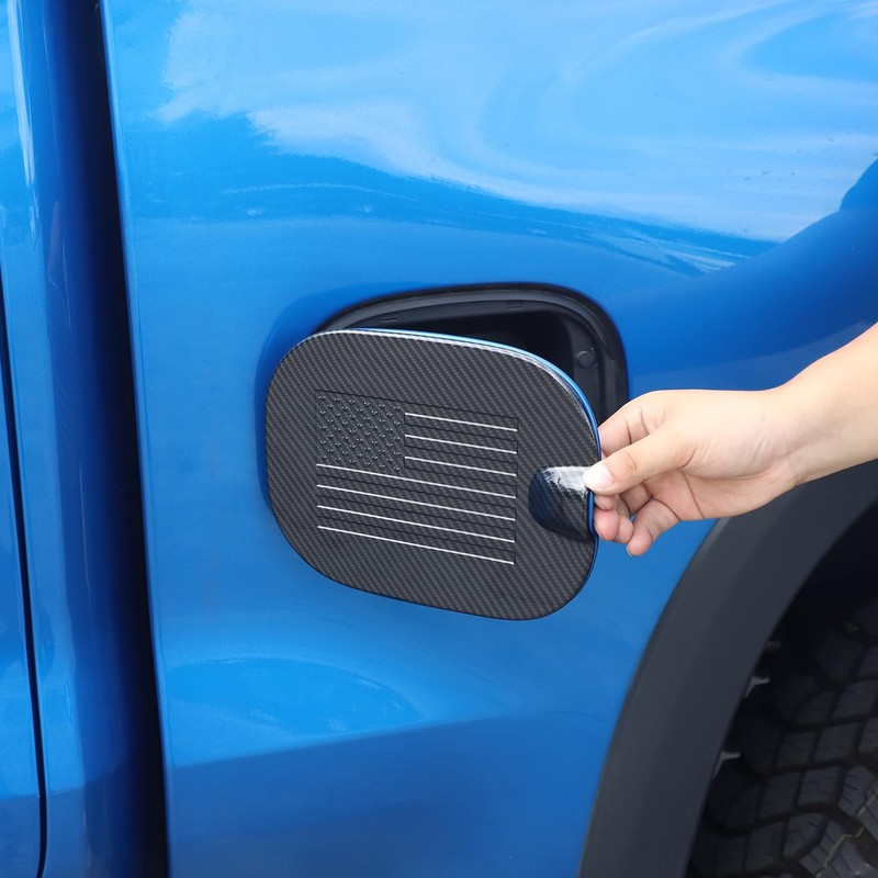 RT-TCZ for Silverado Gas Cap Door Cover Compatible with Chevy