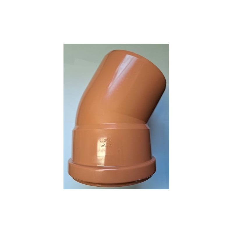 Soil Pipe 30 Degree Bend 160 mm Inlet - Push