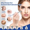 Diamond Dermabration Head Microdermabrasion Accessories 6 Tips Facial Replacement Professional