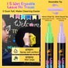 SFAIH 10 Pastel Liquid Chalk Markers [1s Wet Wipe] -