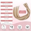 12 Inch SEGO 10 PCS Tape Hair Extensions Real Human