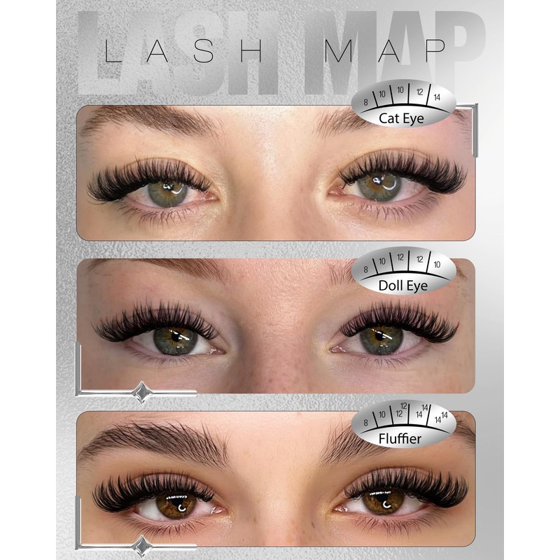 Flaunt Cluster Lashes Short 8-14MM Eyelash Clusters Wispy Lash Clusters