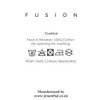 Fusion - Lennox - 100% Cotton Cushion Cover - 43x43cm