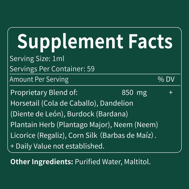 Selvaherb Horsetail Herb (Cola de Caballo Hierba) Drops for Body