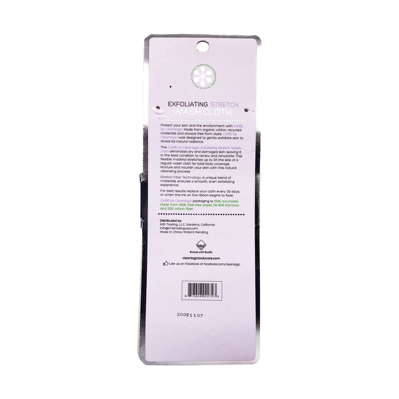 C.A.R.E. Exfoliating Wash Cloth, 1 EA