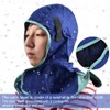 AP-6670 Flame Retardant Helmet Washable Blue Face Full Protection Hood