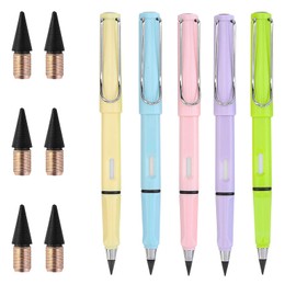 Makloee 5 Pcs Morandi Gel Pens, 0.5mm Black Ink Pens Fine Point Smooth Writing Pens Retractable Quick Dry Gel Ink Pens with Grip High-End Series Retractable Pens for Notes-Taking School Office