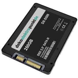 dekoelektropunktde 250GB SSD Festplatte passend für MacBook Pro MC118TA/A 15 Inch, Alternatives Ersatzteil 2,5" Zoll SATA3