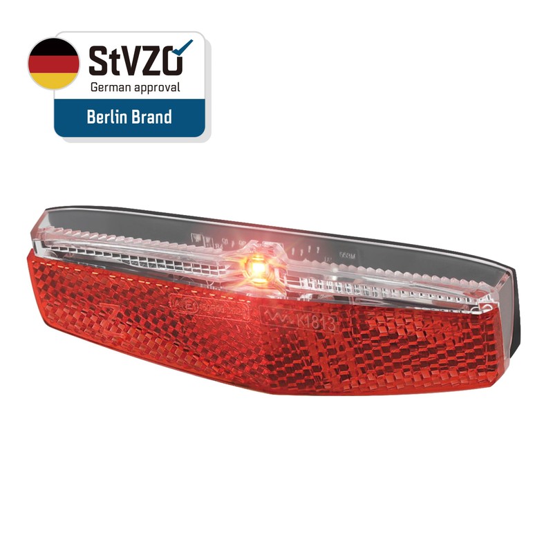 ADDVIEW Rear Light E-Bike with Brake Light Function Wing E