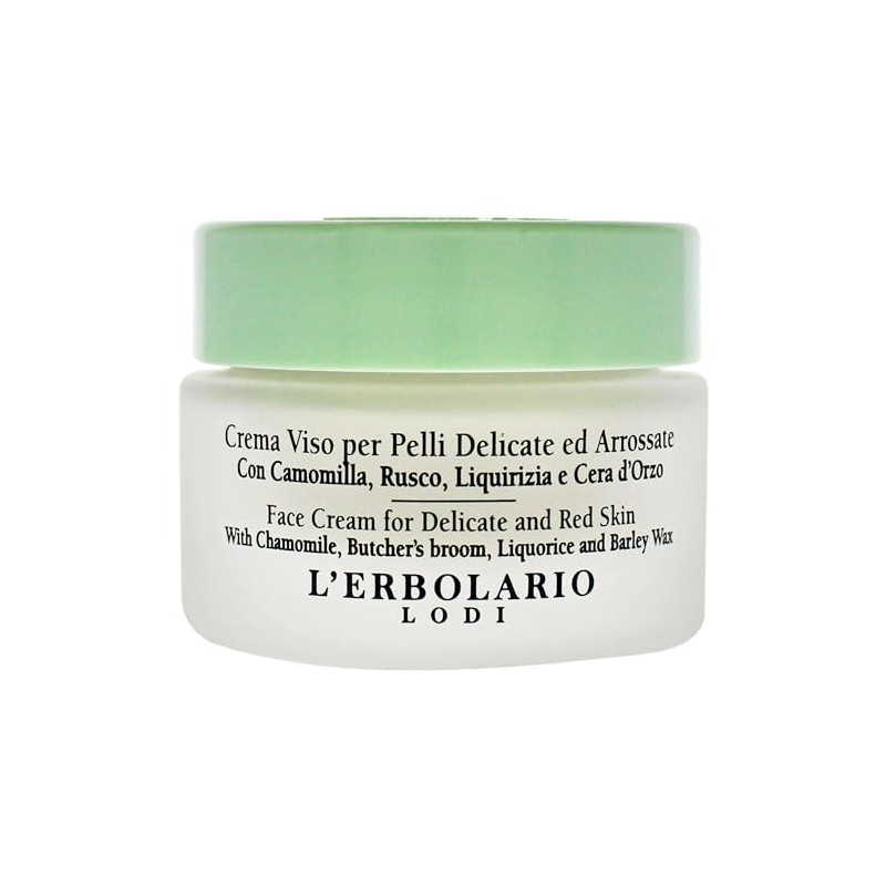 Face Cream for Delicate and Red Skin by LErbolario for