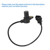 VekAuto 1 Pc Crankshaft Position Sensor for PEUGEOT 309 Hatchback