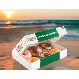 Krispy Kreme Donuts - Mixed Or Original Glazed Doughnuts 6 Count Quick Ship