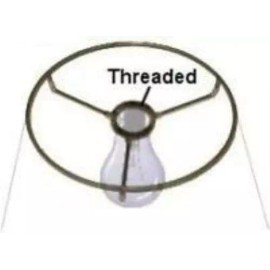 Upgradelights Pleated White Shantung 12 Inch Uno Lamp Shade Replacement 6x12x8