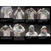 TechMel Pashmina Shemagh Bufanda Arabe Tactica Militar Cafe