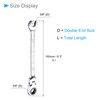 CoCud Flex Head Ratchet Wrench 3/8" Head SAE 72 Teeth