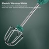 USB Household Stainless Steel Electric Mixer Handheld Small Mixer Wireless